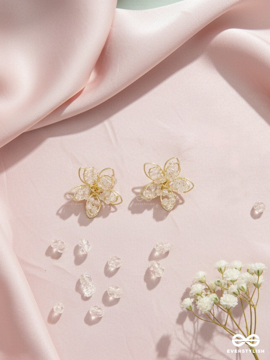 Prism Petals - Modern Floral Earrings