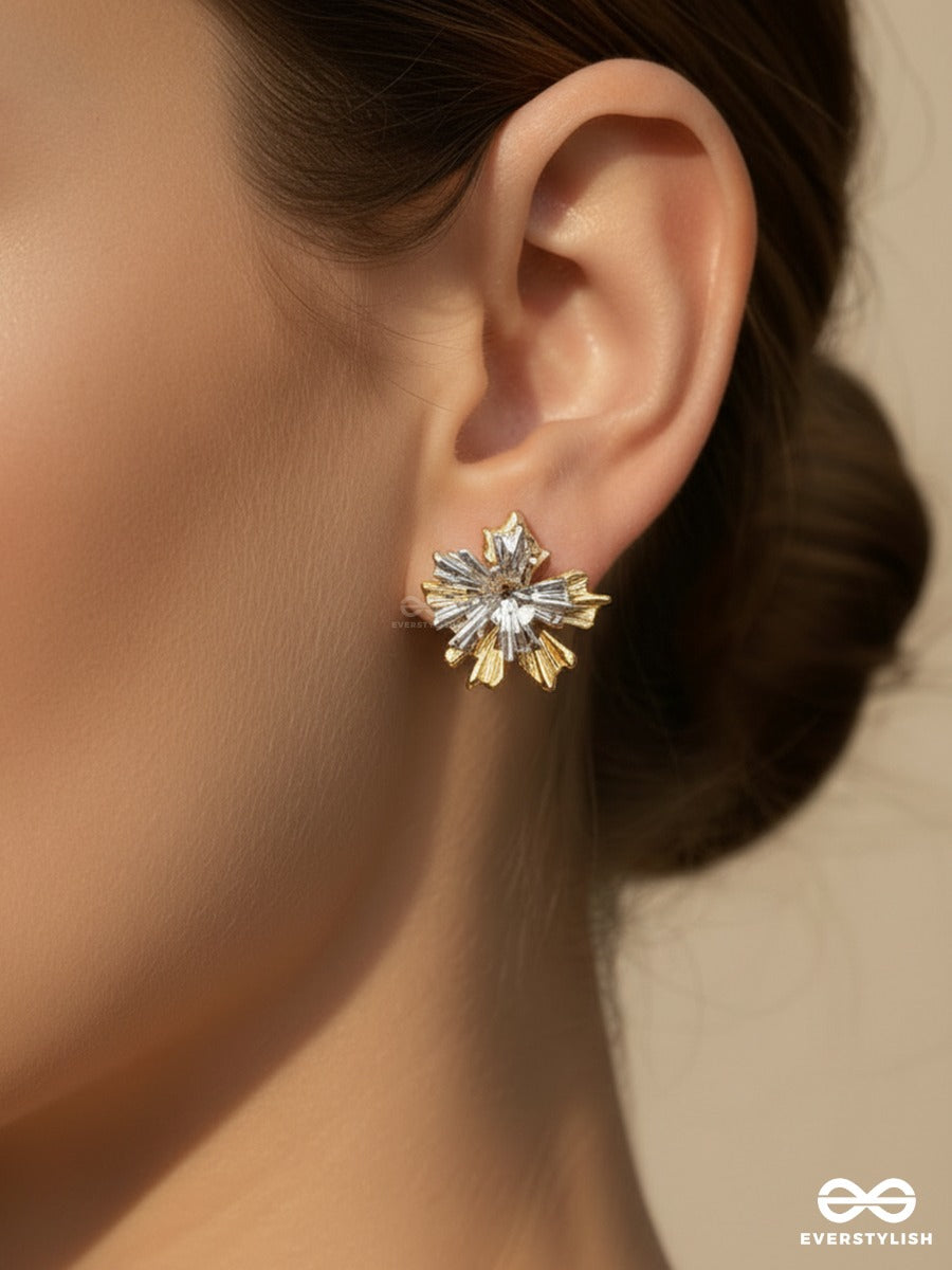 Starflare - Radiant CZ Stud Earrings