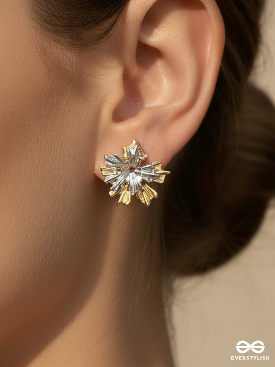 Starflare - Radiant CZ Stud Earrings
