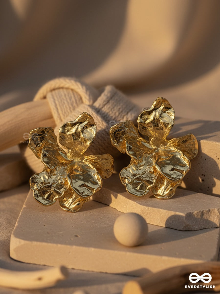 Flora Forge - Organic Metal Earrings