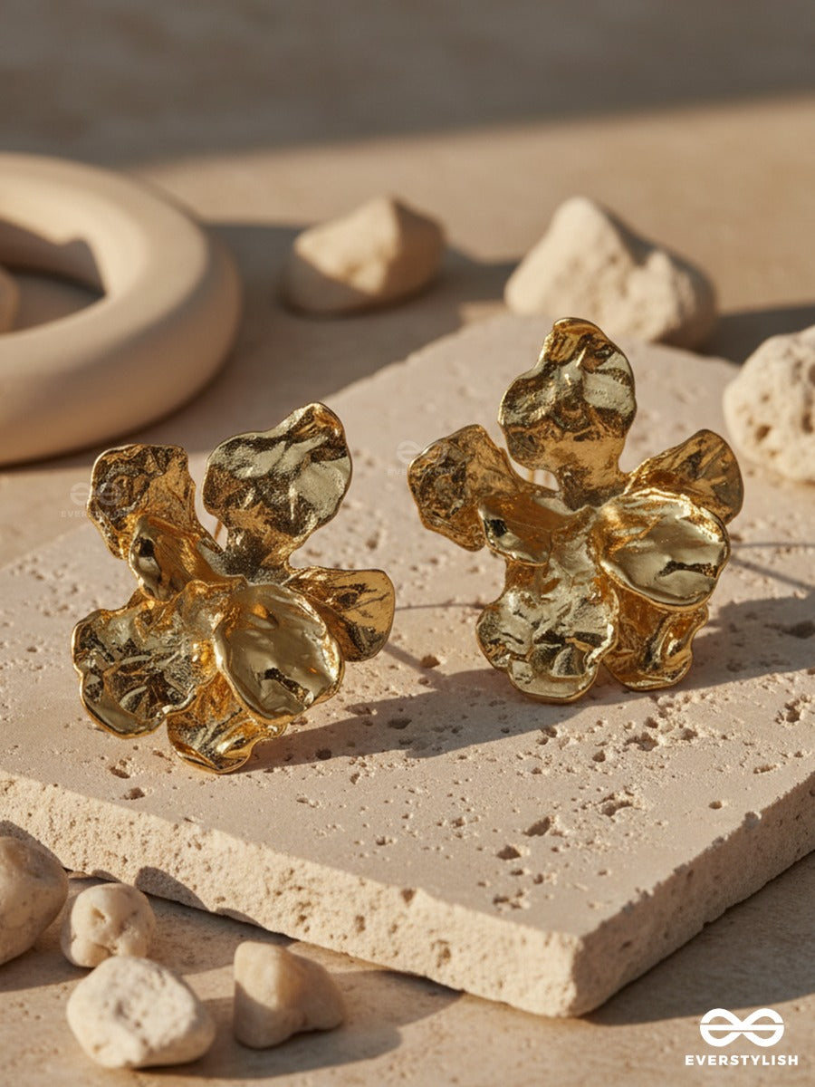 Flora Forge - Organic Metal Earrings