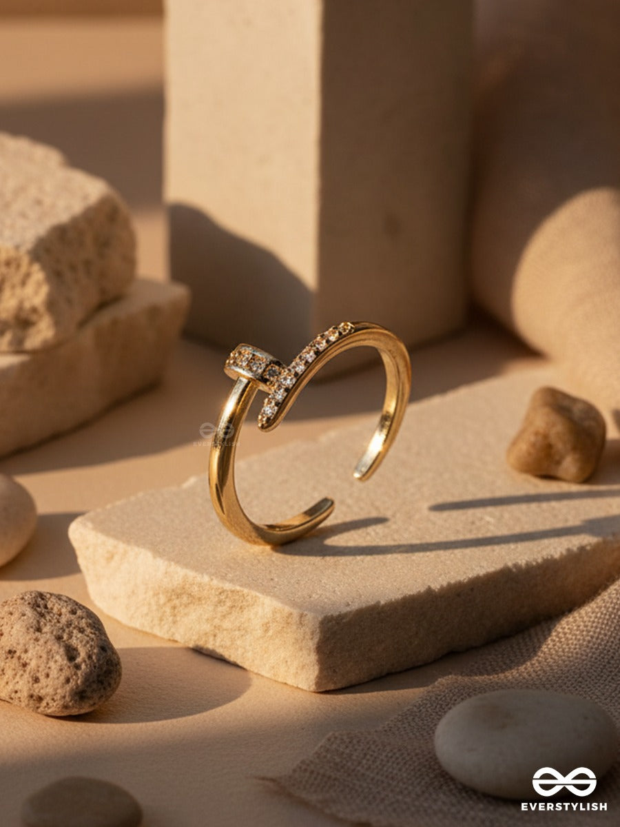 Spark T-Bar - Open Design Ring