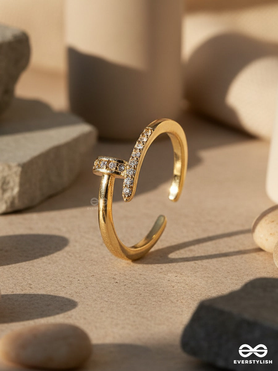 Spark T-Bar - Open Design Ring