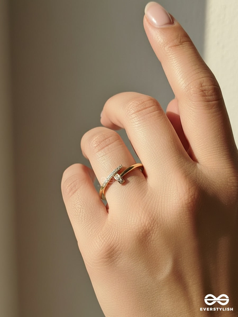 Spark T-Bar - Open Design Ring