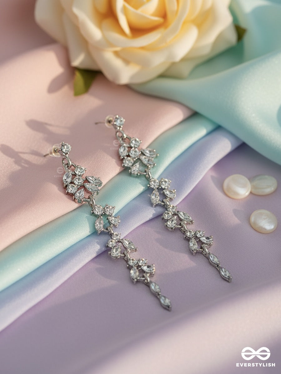 Shimmer Climb - Organic Drop Earrings