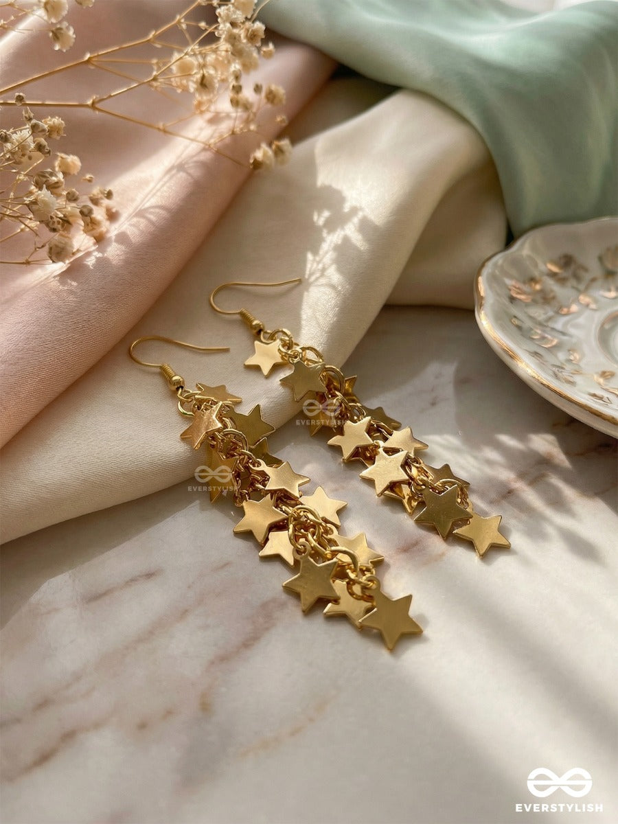 Star Shower - Dangle Drop Earrings