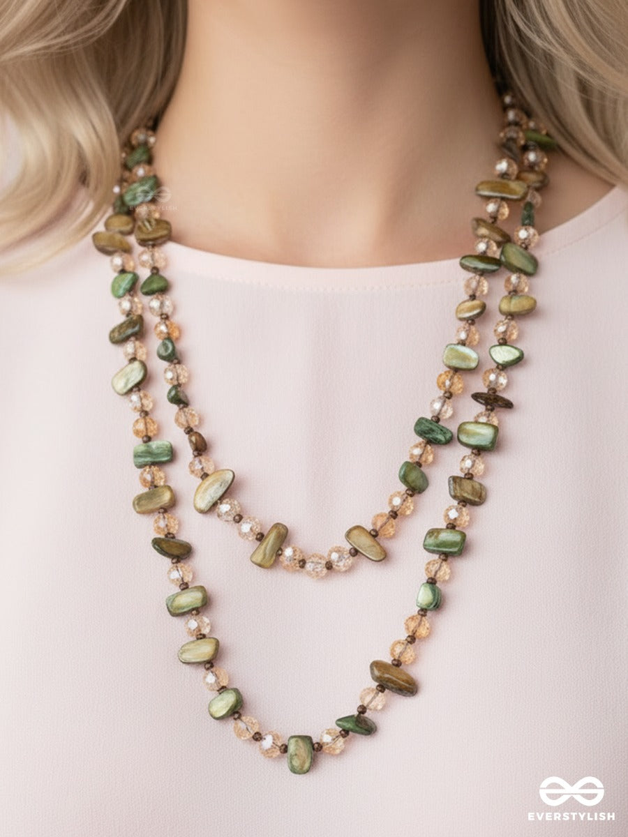Earth Trail - Long Stone Necklace