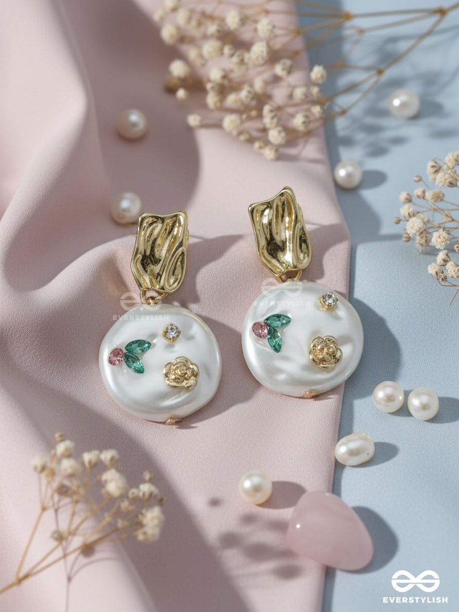 Pearl Canvas - Art Detail Earrings