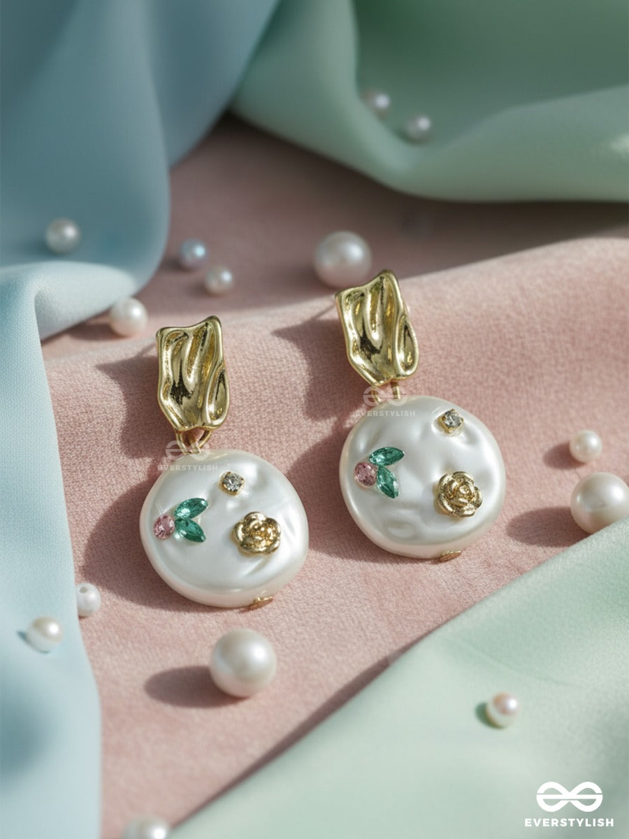 Pearl Canvas - Art Detail Earrings