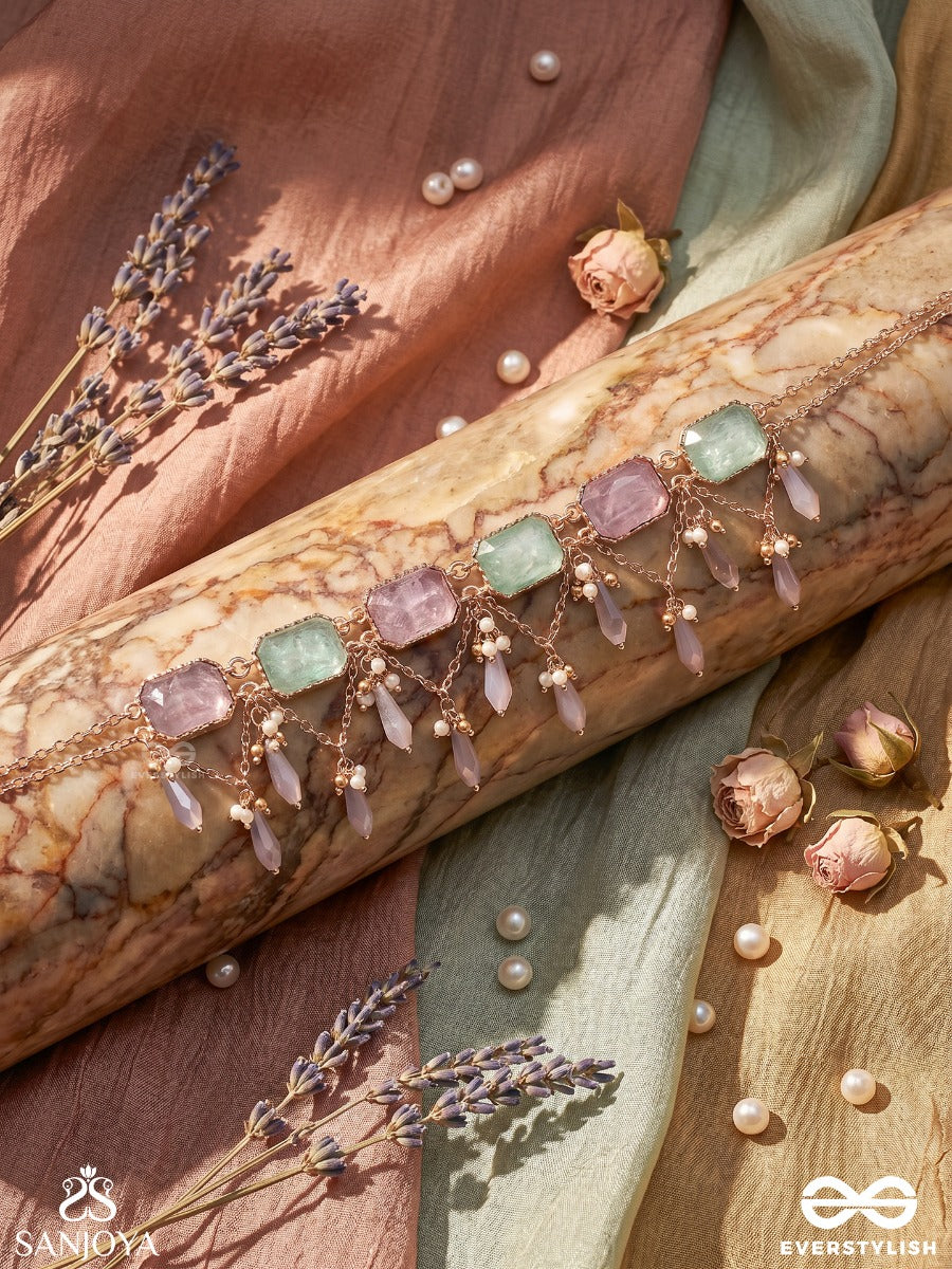 Nirvanika - Serene Essence - Elegant Necklace With Minimal Form And Delicate Structure