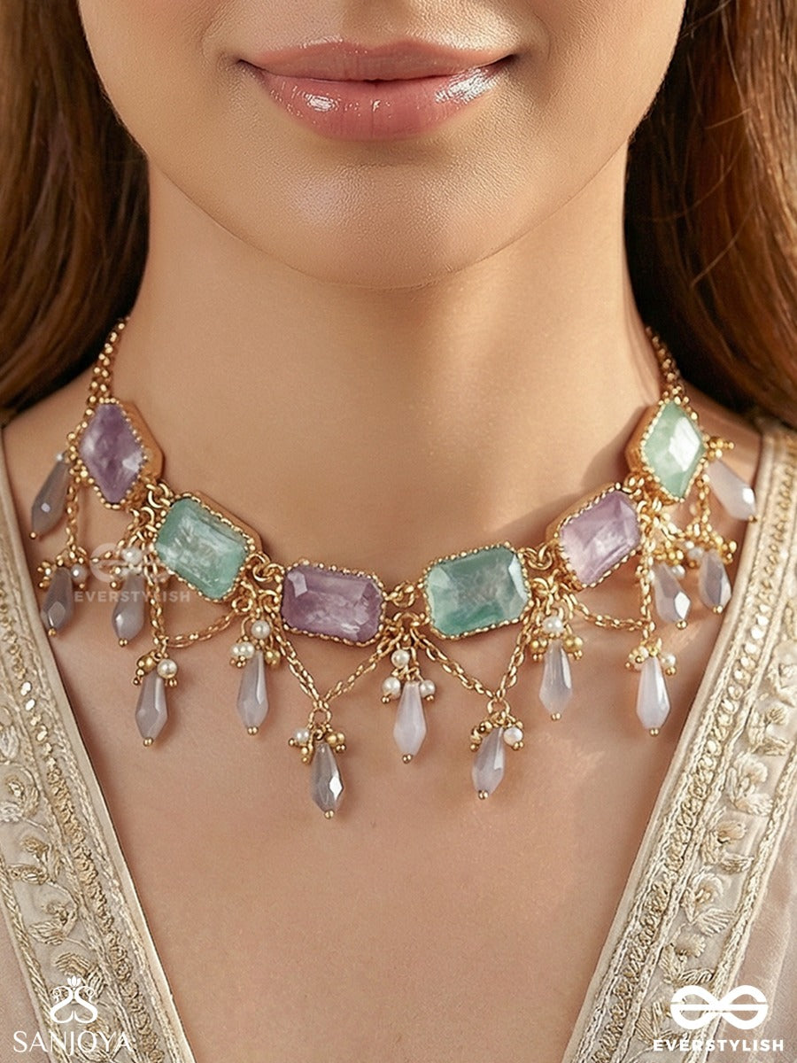 Nirvanika - Serene Essence - Elegant Necklace With Minimal Form And Delicate Structure