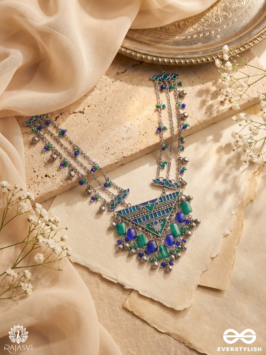 Mehfil Vanmala - Boho Statement Necklace