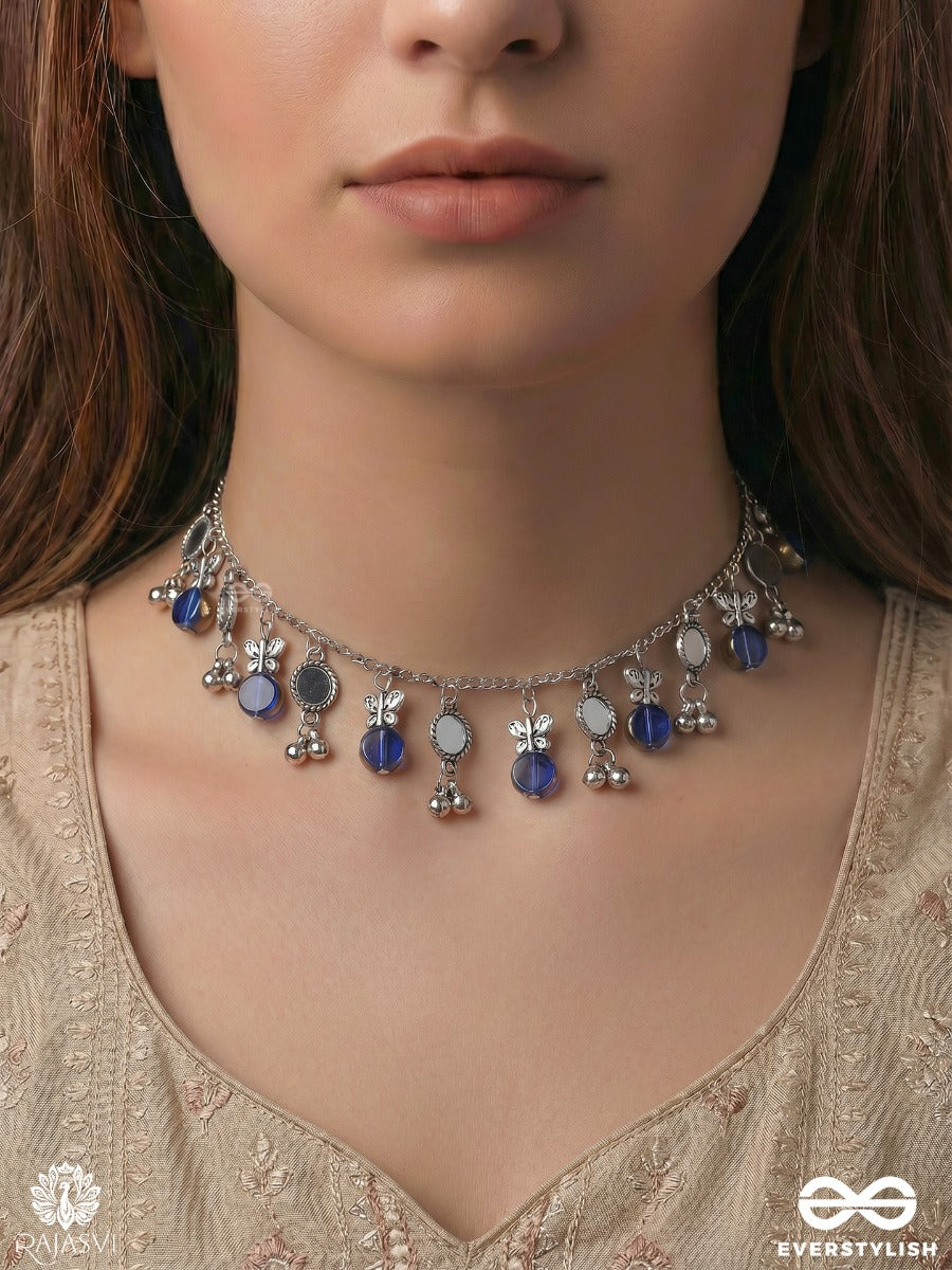 Rang Darpan - Mirror Charm Necklace