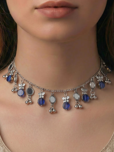 Rang Darpan - Mirror Charm Necklace