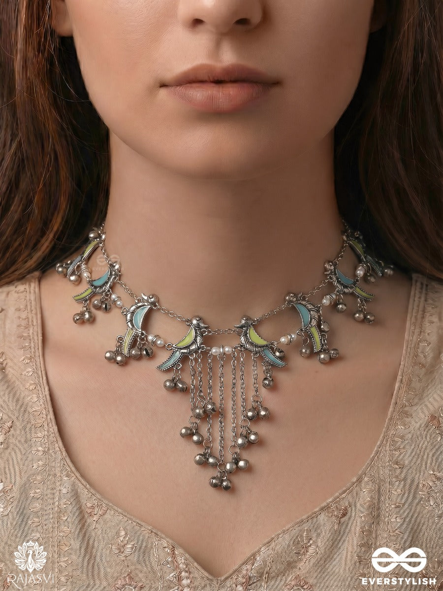Noor Chandra - Ghungroo Cascade Necklace