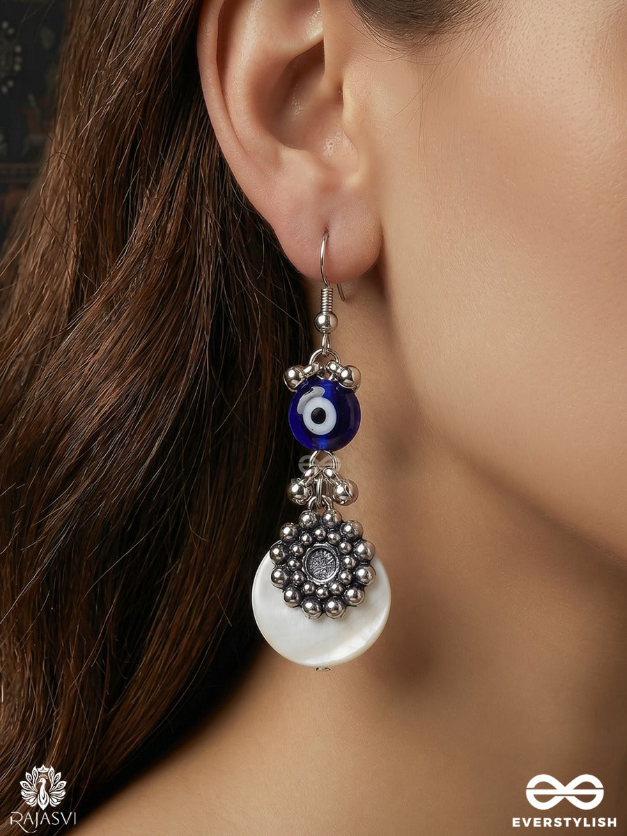 Nazar Neel - Evil Eye Drop Earrings