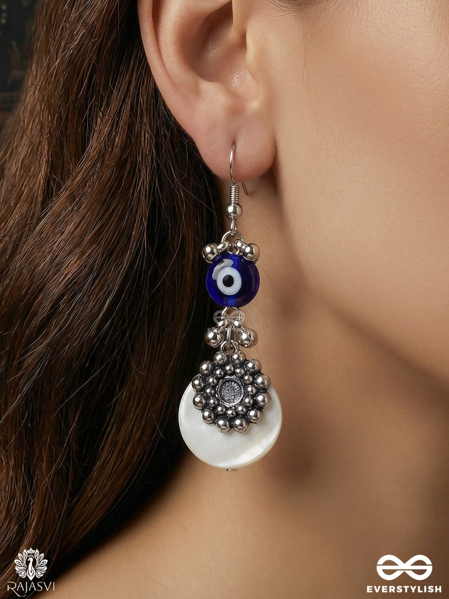 Nazar Neel - Evil Eye Drop Earrings