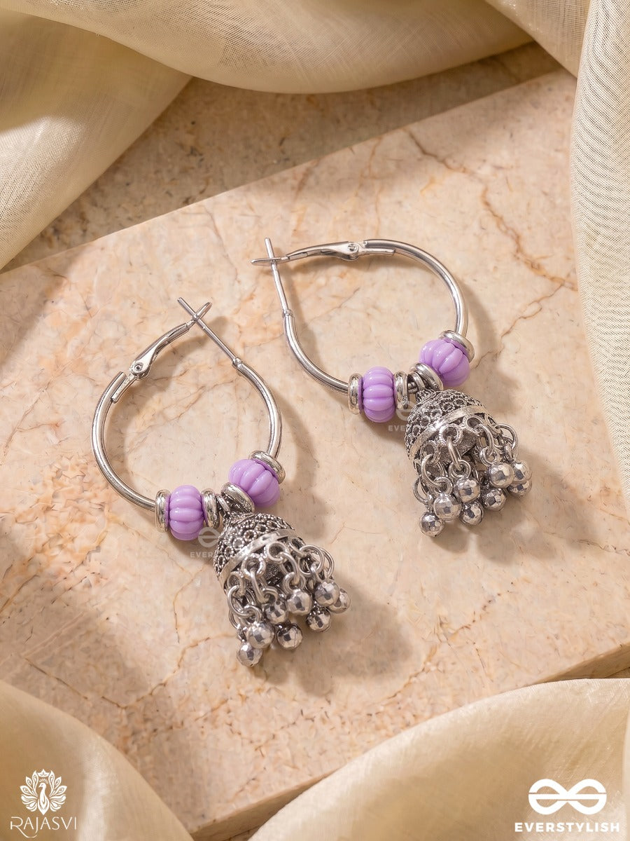 Nazakat Jhumki - Boho Hoop Earrings