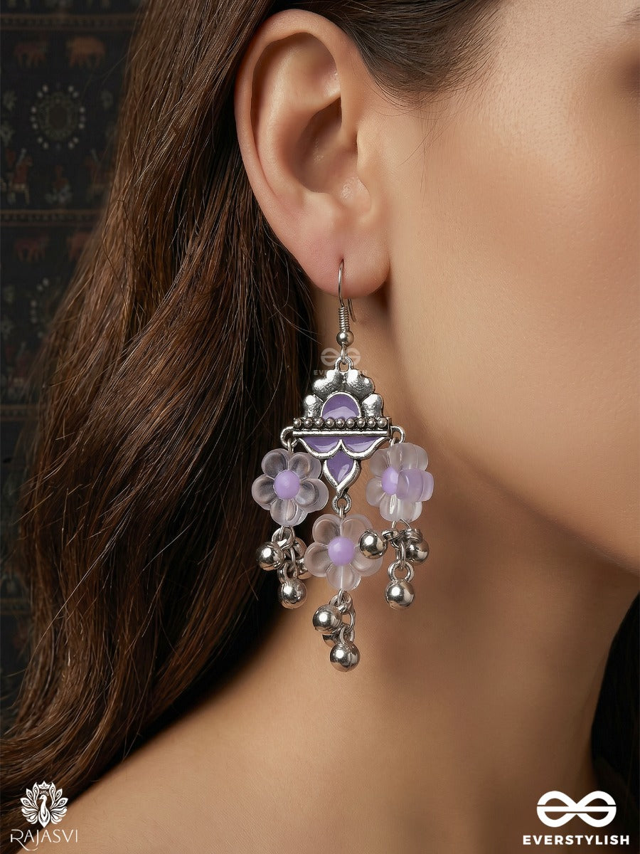 Megh Malhar - Oxidised Earrings