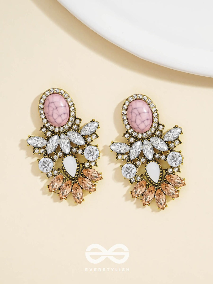 The Royal Affair Studded Dazzling Earrings