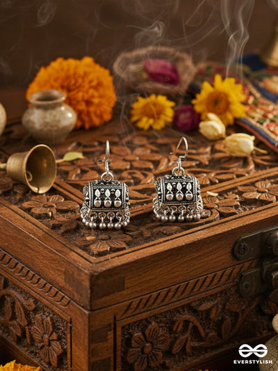 The Cute Little Dome Jhumkis- Tiny Trinket Earrings