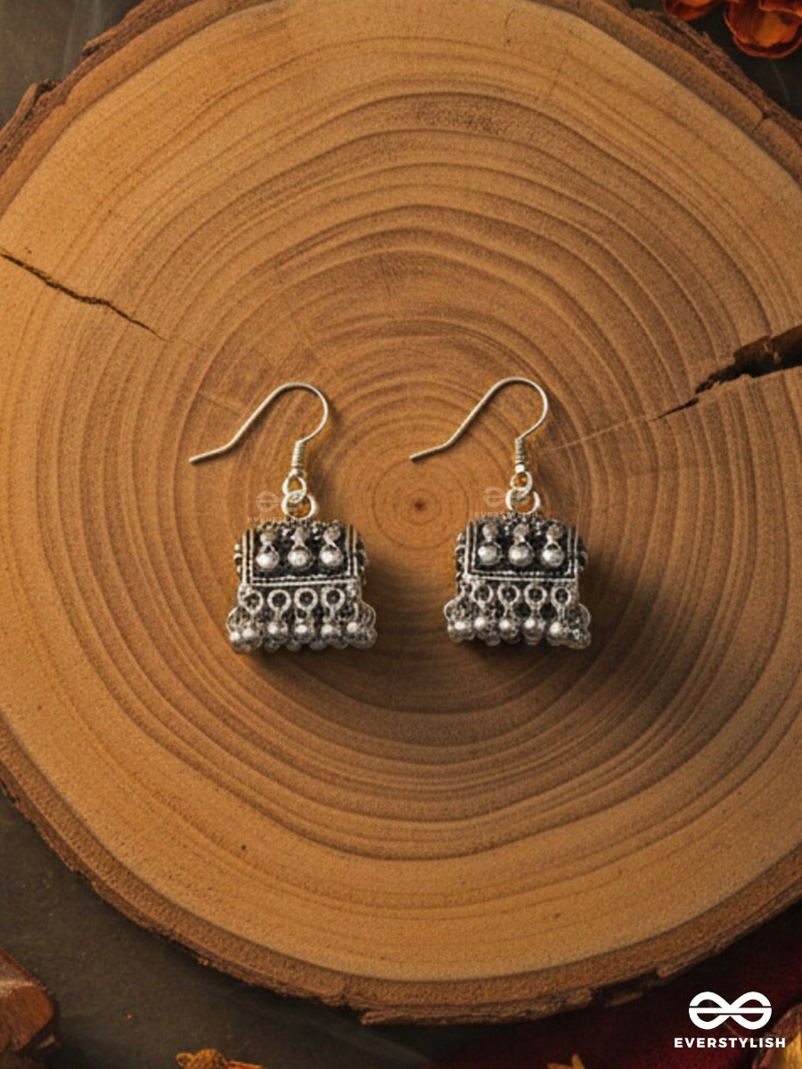 The Cute Little Dome Jhumkis- Tiny Trinket Earrings