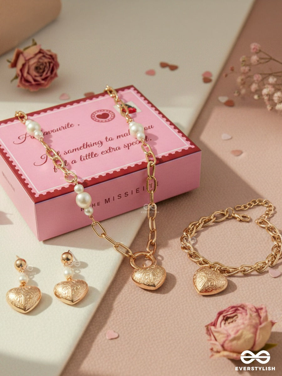 The Missie Life - Heart Haven – Statement Heart Jewellery Set