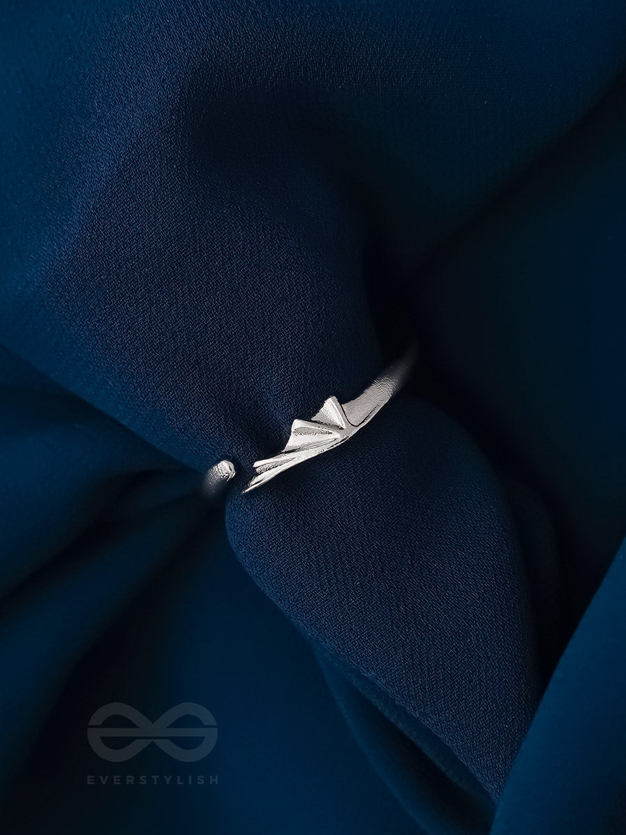 The Crowning Touch- Classy Silver Ring