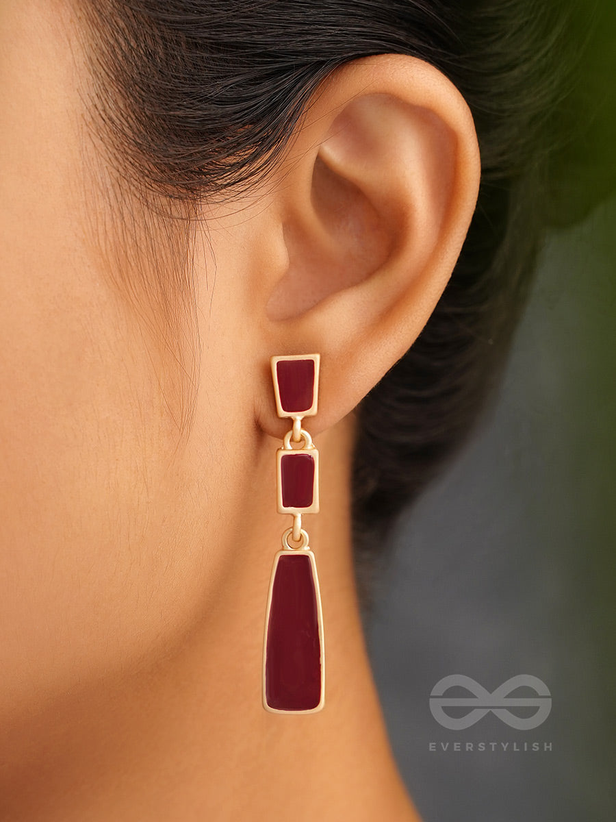 Woman Of The Night - Classy Evening Earrings
