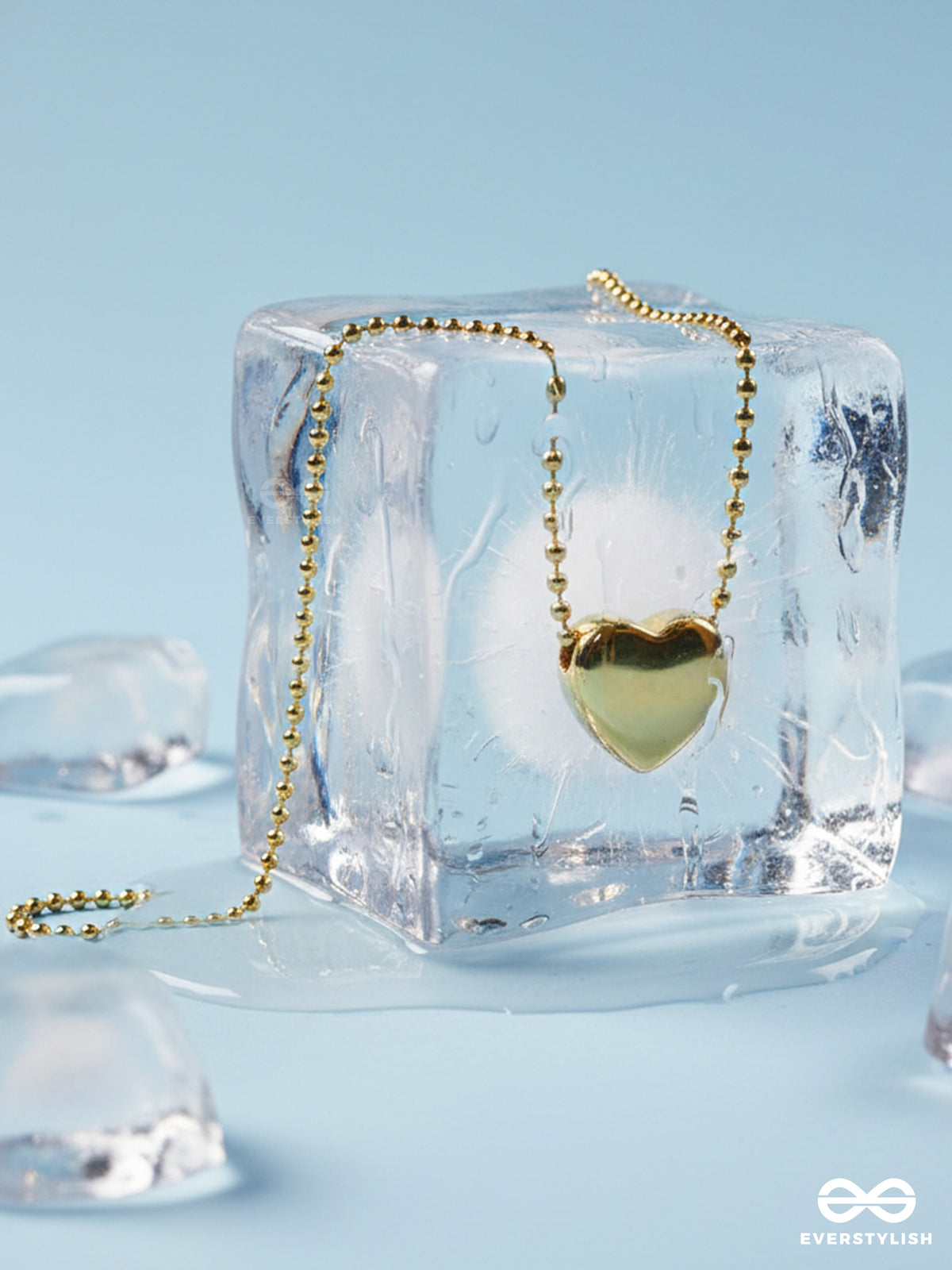 Giora Italia - Heart Velora –  Stainless Steel 18K Gold Plated Anti-Tarnish Heart Necklace