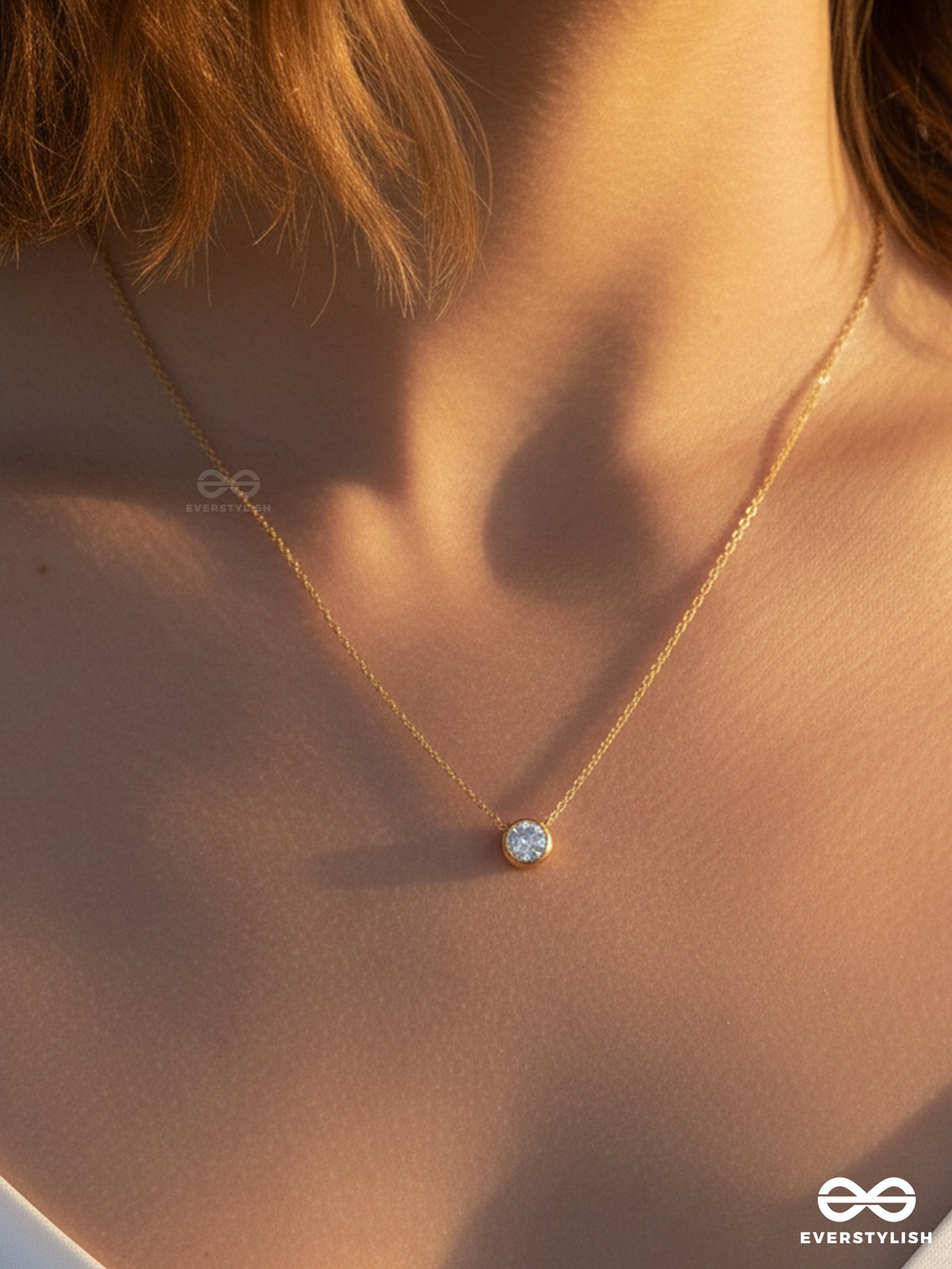 Giora Italia - The Golden Speck –  Stainless Steel 18K Gold Plated Anti-Tarnish Necklace
