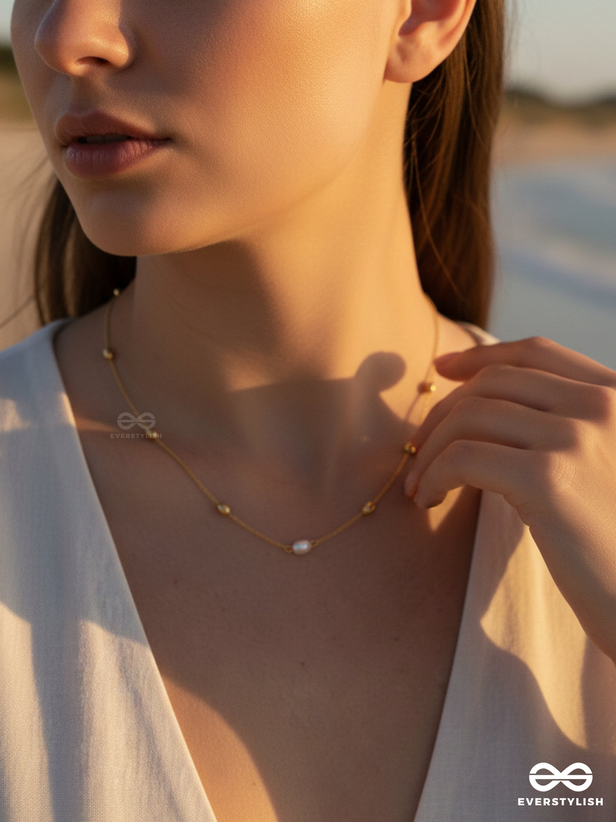 Giora Italia - Aurelia - Stainless Steel 18K Gold Plated Anti-Tarnish Chain Necklace