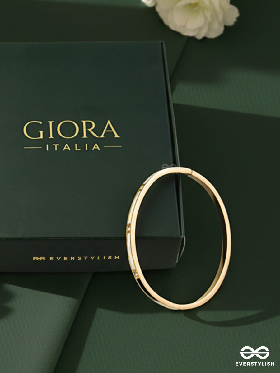 Giora Italia - Noéra –  Stainless Steel 18K Gold Plated Anti-Tarnish Modern Link Bracelet