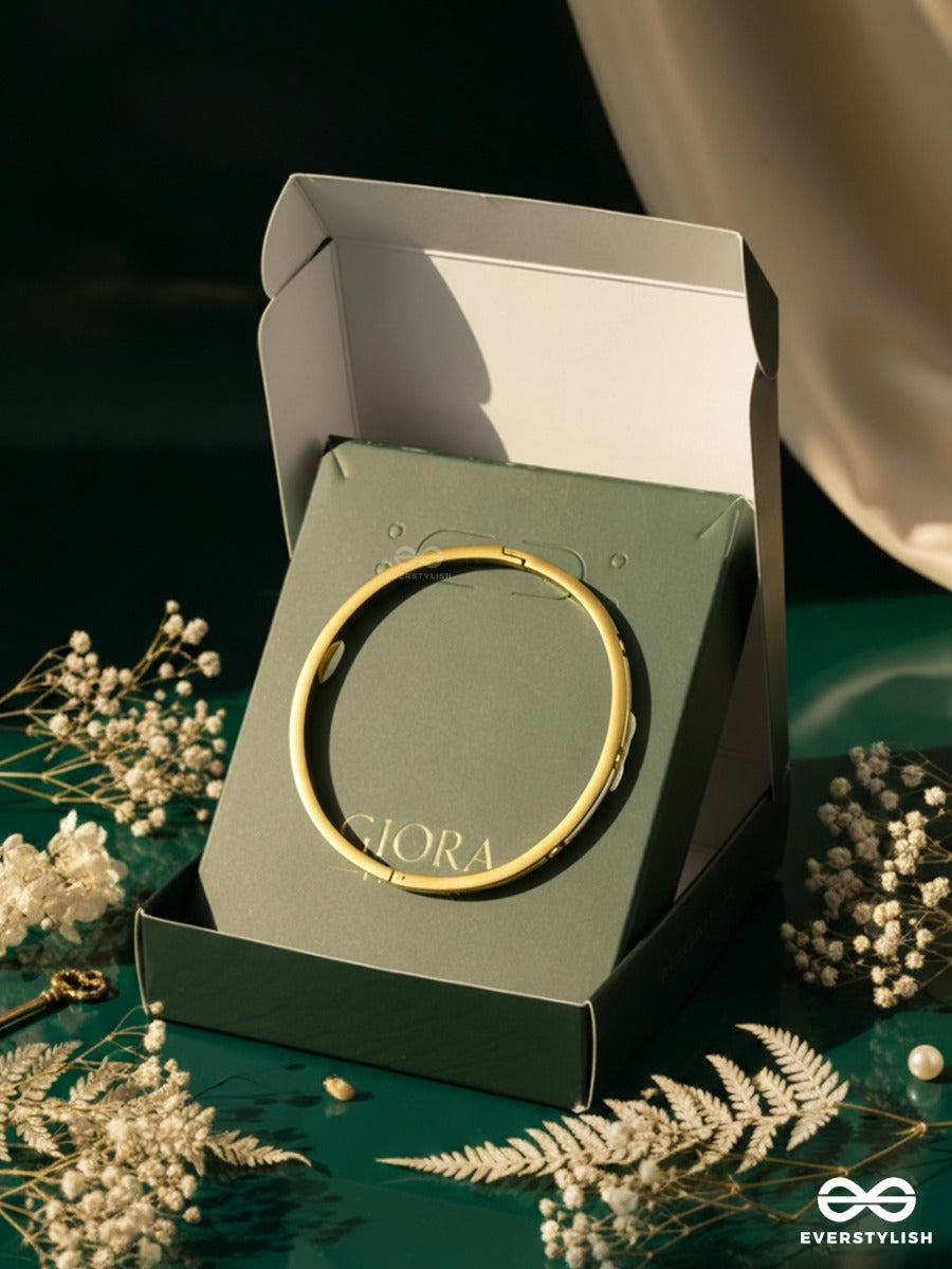 Giora Italia - Noéra –  Stainless Steel 18K Gold Plated Anti-Tarnish Modern Link Bracelet
