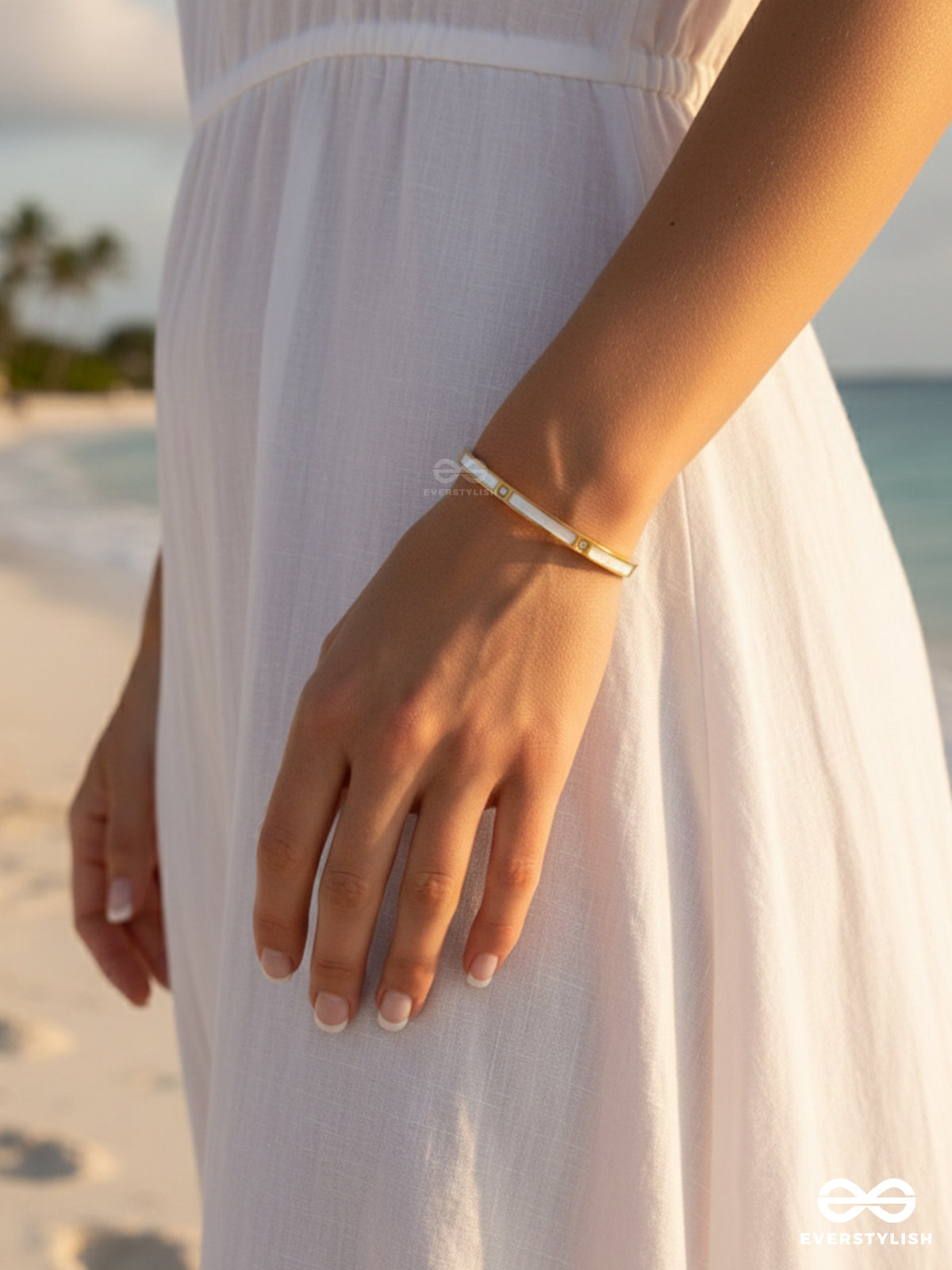 Giora Italia - Noéra –  Stainless Steel 18K Gold Plated Anti-Tarnish Modern Link Bracelet