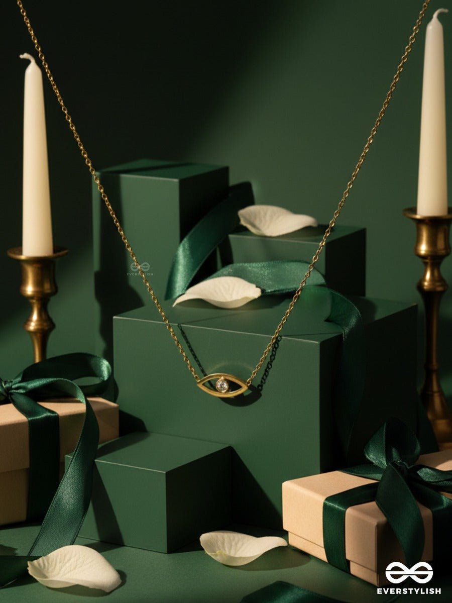 Giora Italia - Amulette – Stainless Steel 18K Gold Plated Anti-Tarnish Delicate Necklace