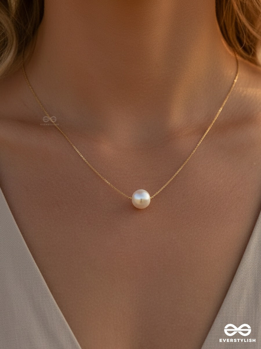 Giora Italia - Ivoria – Stainless Steel 18K Gold Plated Anti-Tarnish Pearl Necklace