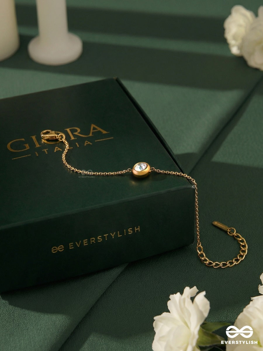 Giora Italia - Eloria – Stainless Steel 18K Gold Plated Anti-Tarnish Classic Bracelet
