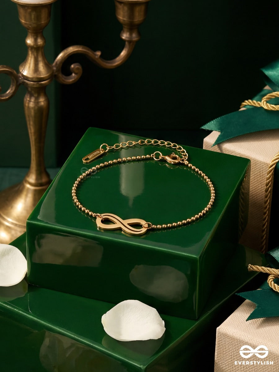 Giora Italia - Endless Form – Stainless Steel 18K Gold Plated Anti-Tarnish Infinity Bracelet