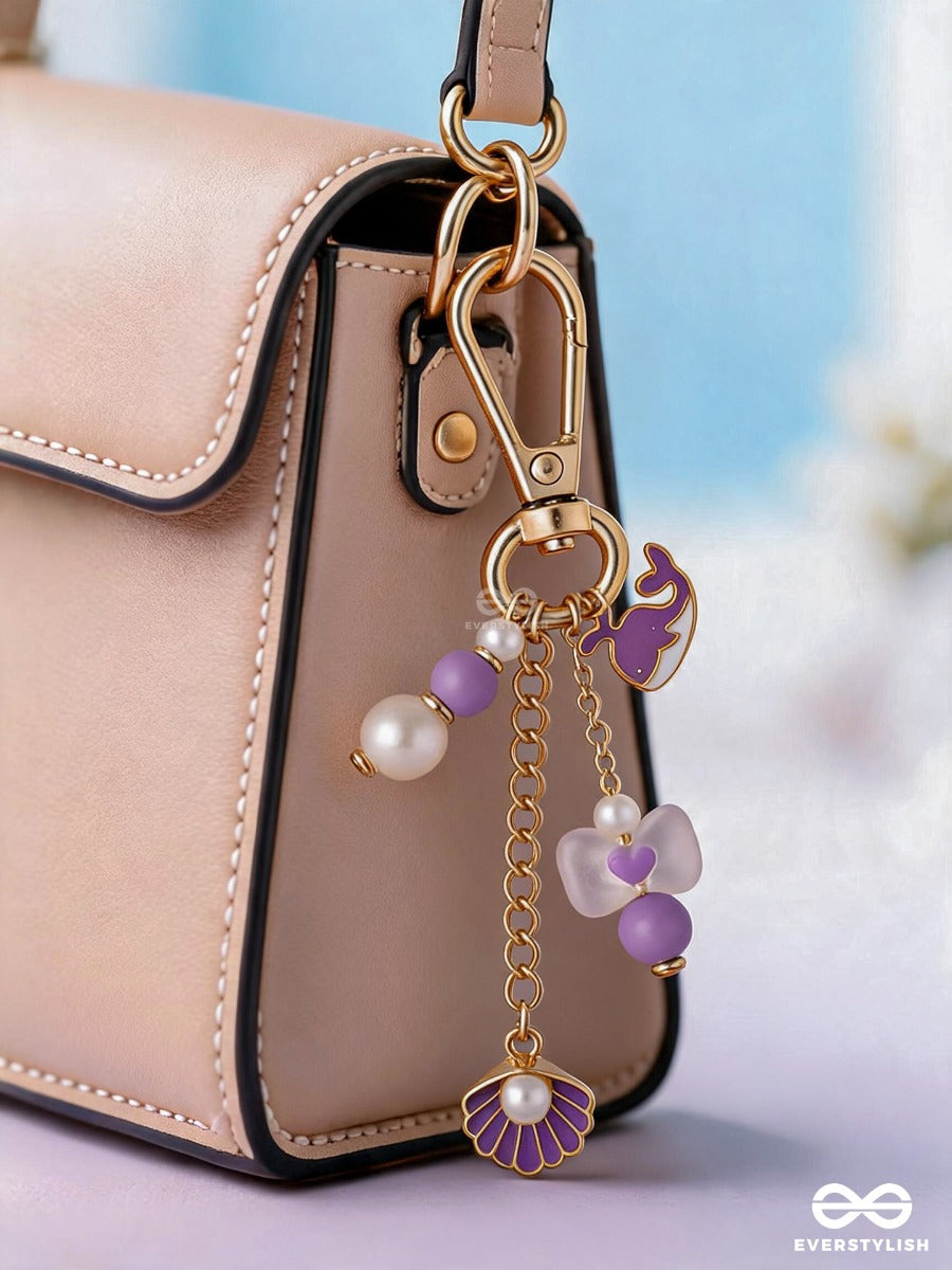 Shell We Dance – Ocean Bag Charm With Shell Details