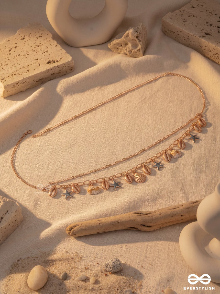 Maldiva – Ocean-Inspired Waist Chain With Shell Drops And Starfish Details