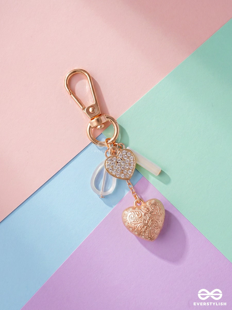 Heartwrapped – Cute Bag Charm With Heart Details