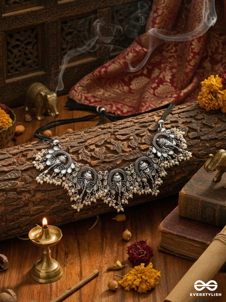 A Spiritual Delight- Statement Ganesha Neckpiece