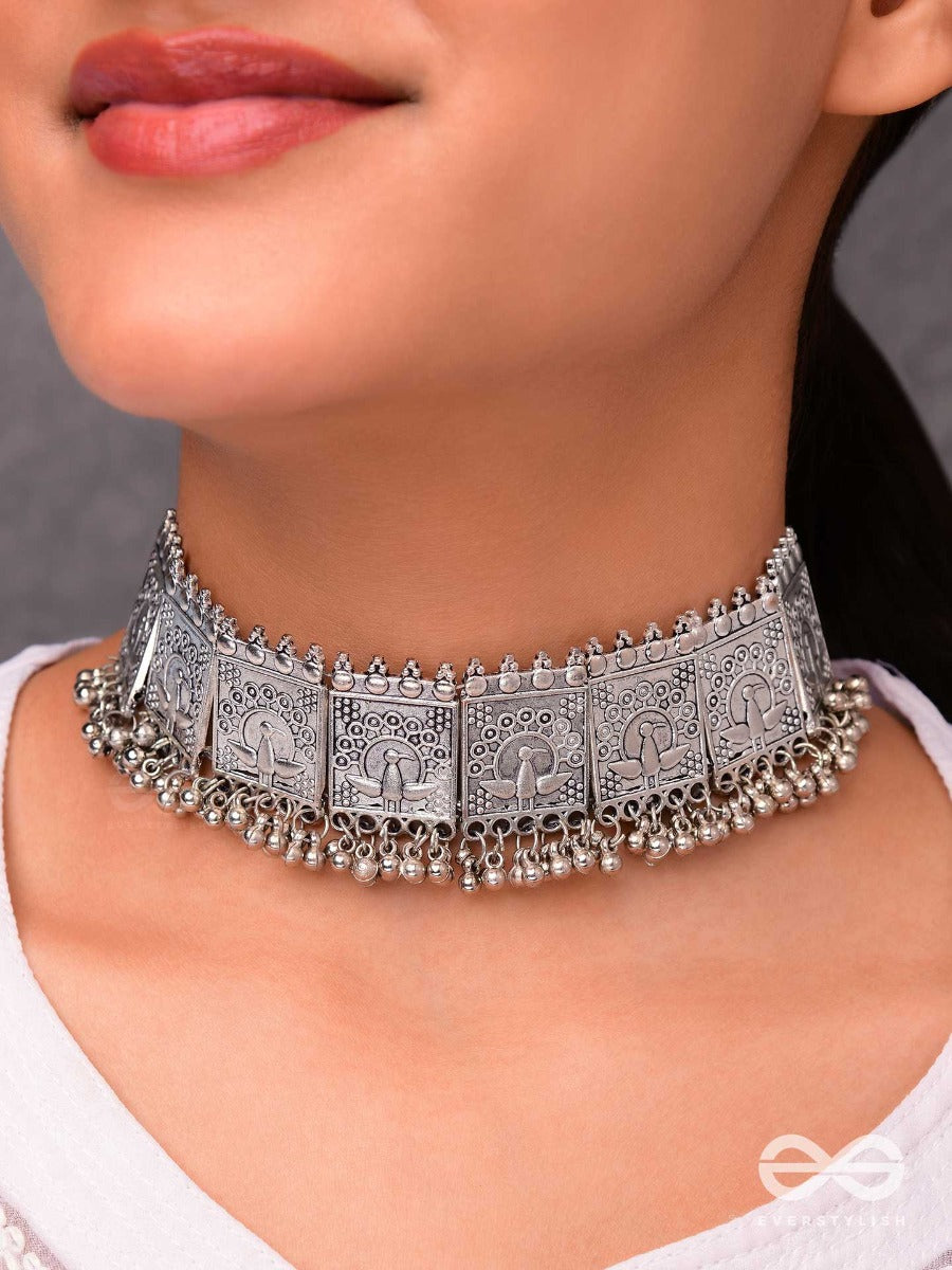 Spreading The Wings - Statement Boho Choker