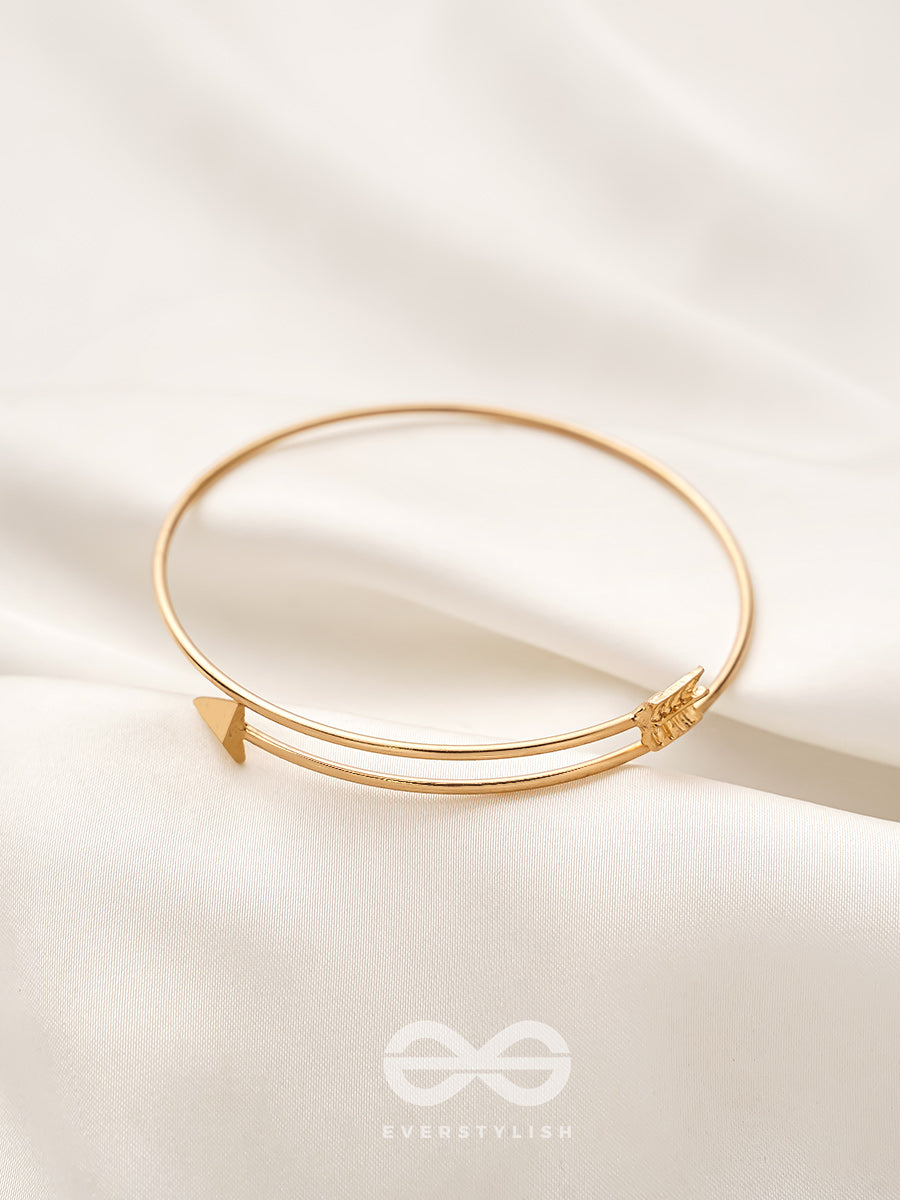 The Warrior Within - Golden Statement Bracelet