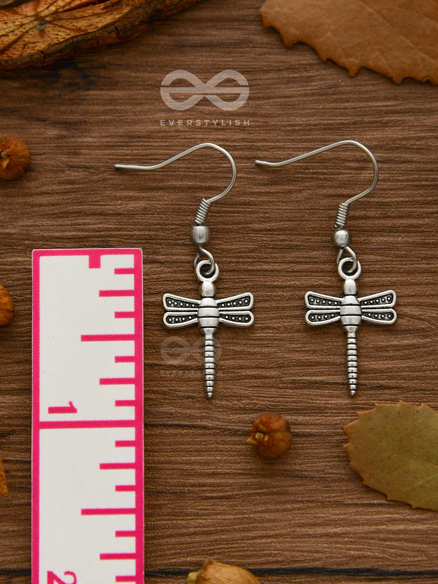 Gaia's Dragonflies - Tiny Trinket Earrings