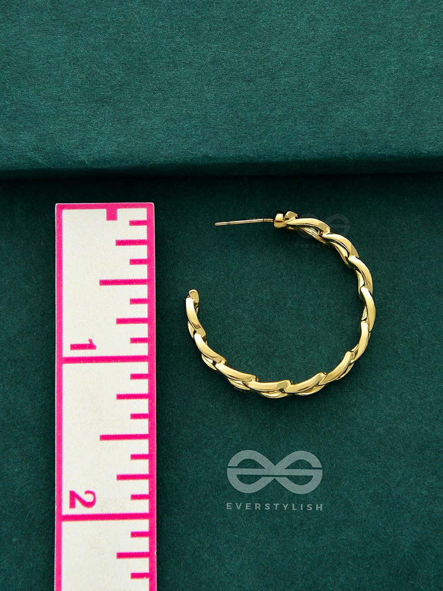 Breaking The Chains - Statement Golden Hoops
