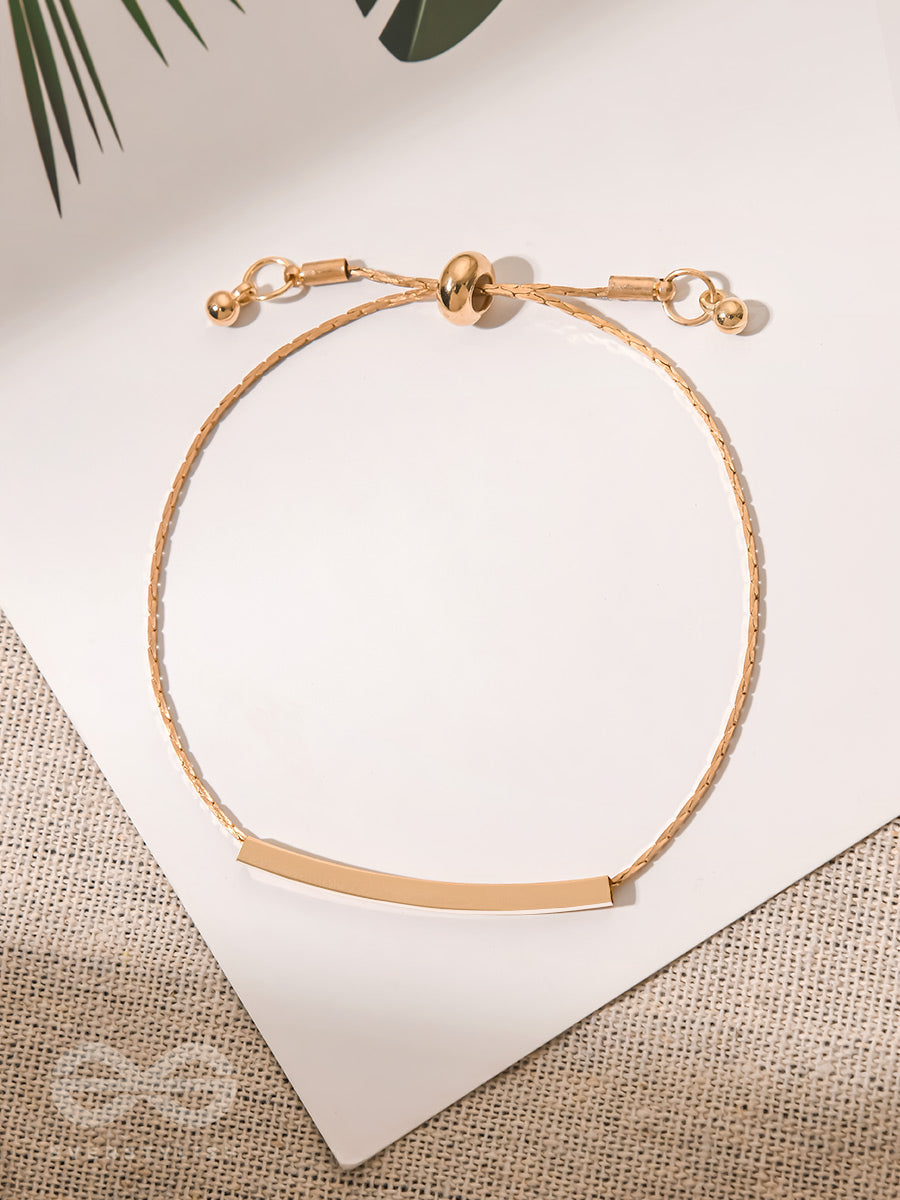 Band Of Love- Elegant Golden Bracelet