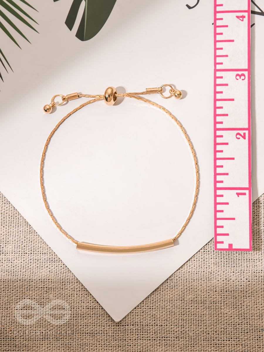 Band Of Love- Elegant Golden Bracelet