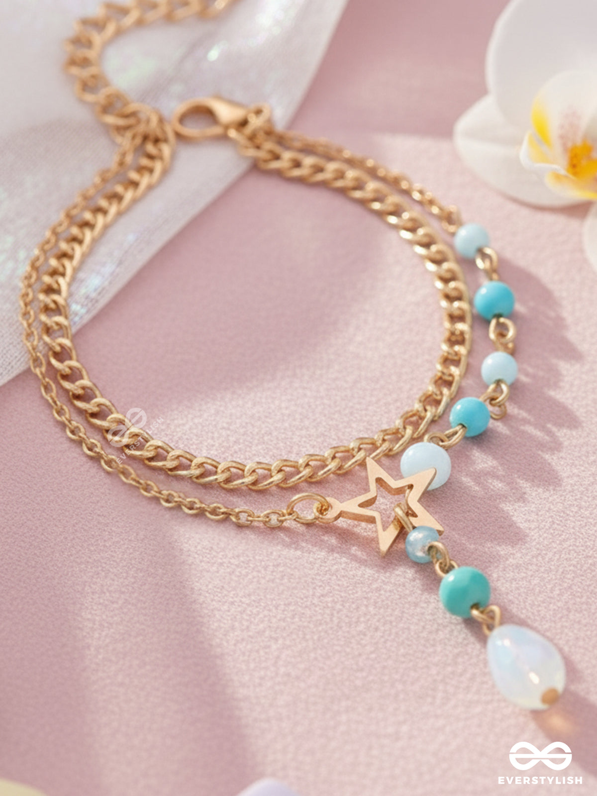 In The Clouds - Golden Layered Bracelet